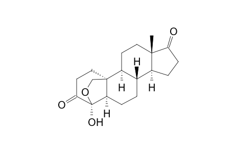 4,10-(Epoxymethano)-10H-cyclopenta[a]phenanthrene, androstane-3,17-dione deriv.
