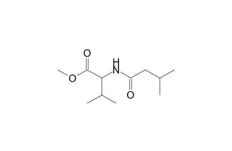 Methyl 3-methyl-2-[(3-methylbutanoyl)amino]butanoate