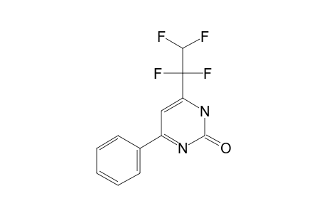 2-OXO-4-PHENYL-6-(1,1,2,2-TETRAFLUOROETHYL)-1,2-DIHYDRO-PYRIMIDINE