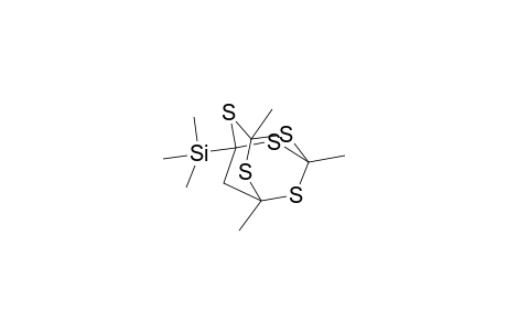 Silane, trimethyl(1,5,7-trimethyl-2,4,6,8,9-pentathiatricyclo[3.3.1.1(3,7)]dec-3-yl)-
