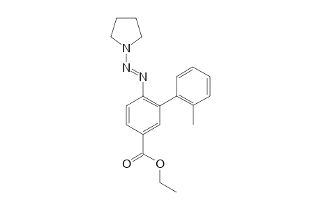 (E)-Ethyl 2'-methyl-6-(pyrrolidin-1-yldiazenyl)-[1,1'-biphenyl]-3-carboxylate