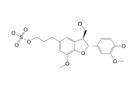 DIHYDRODEHYDRODICONIFERYL-ALCOHOL-9'-O-SULFATE