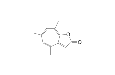 4,6,8-tris(Dehydro)-4,6,8-trimethylcyclohepta[b]furan-2-(2H)-one