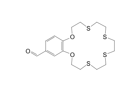 4-Formylbenzo-(1',10-dioxa-4',7',10',13'-tetrathiacyclooctadecane)