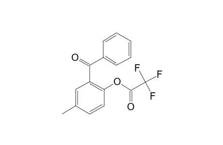 2-Hydroxy-5-methylbenzophenone, trifluoroacetate