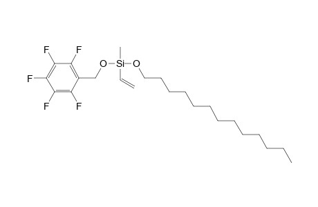 Silane, methylvinyl(pentafluorobenzyloxy)tridecyloxy-