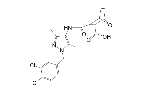 3-({[1-(3,4-dichlorobenzyl)-3,5-dimethyl-1H-pyrazol-4-yl]amino}carbonyl)-7-oxabicyclo[2.2.1]heptane-2-carboxylic acid