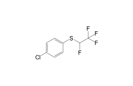 1-(p-Chlorophenylthio)-1,2,2,2-tetrafluoroethane