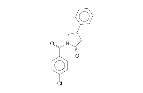 1-(4-Chlorobenzoyl)-4-phenyl-2-pyrrolidinone
