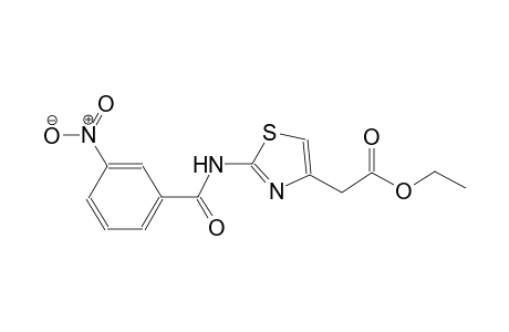 ethyl {2-[(3-nitrobenzoyl)amino]-1,3-thiazol-4-yl}acetate