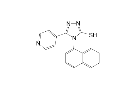 4-(naphthalen-1-yl)-5-(pyridin-4-yl)-4H-1,2,4-triazole-3-thiol