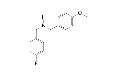 4-Fluorobenzylamine N-(4-methoxybenzyl)
