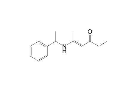 2-(N-.alpha.-Methylbenzylamino)hex-2-en-4-one
