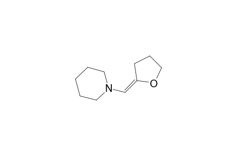 1-[(E)-2-oxolanylidenemethyl]piperidine