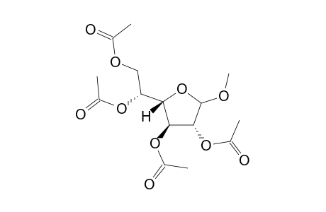 Methyl-2,3,5,6-tetra-O-acetyl-D-galactofuranoside