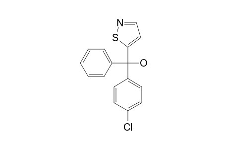4-CHLORO-DIPHENYL-(ISOTHIAZOL-5-YL)-CARBINOL