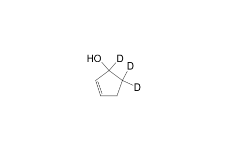 3,4,4-D3-3-Hydroxy-cyclopentene