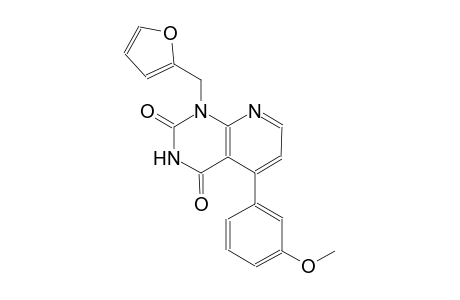 pyrido[2,3-d]pyrimidine-2,4(1H,3H)-dione, 1-(2-furanylmethyl)-5-(3-methoxyphenyl)-
