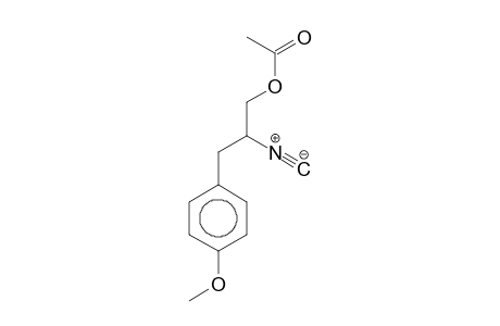 (S)-1-Acetoxy-2-isocyano-3-(p-anisyl)propane