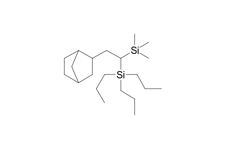 2-[2-Trimethylsilyl-2-(tripropylsilyl)ethyl]norbornane