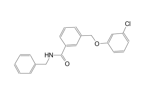 N-benzyl-3-[(3-chlorophenoxy)methyl]benzamide