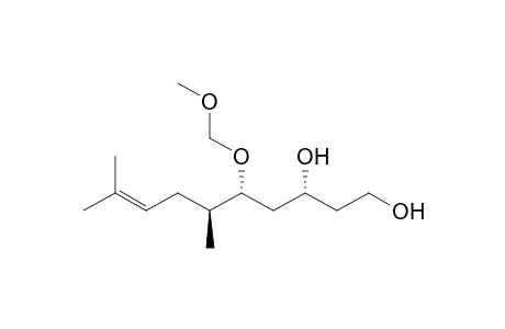 (3R,5R,6S)-5-Methoxymethyl-6,9-dimethyldec-8-ene-1,3-diol