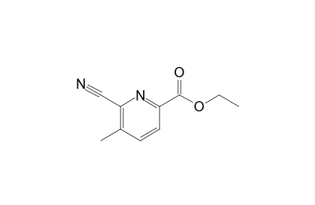 Ethyl 6-cyano-5-methyl-2-pyridinecarboxylate