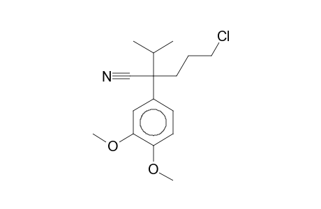 5-Chloro-2-(3,4-dimethoxyphenyl)-2-isopropylpentanenitrile