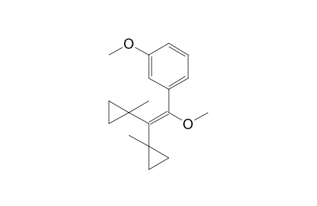 1-Methoxy-3-[1-methoxy-2,2-bis(1-methylcyclopropyl)ethenyl]benzene