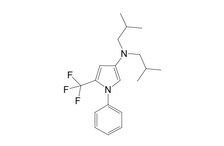 N,N-Diisobutyl-1-phenyl-5-(trifluoromethyl)-1H-pyrrol-3-amine