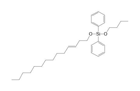 Silane, diphenylbutoxy(tetradec-3-en-1-yloxy)-