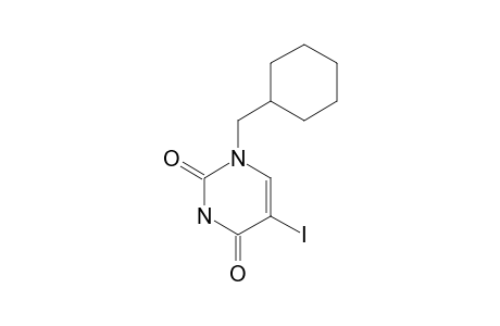 1-(CYCLOHEXYLMETHYL)-5-IODOPYRIMIDINE-2,4(1H,3H)-DIONE