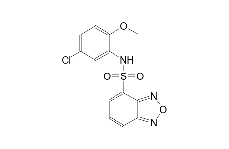 2,1,3-benzoxadiazole-4-sulfonamide, N-(5-chloro-2-methoxyphenyl)-
