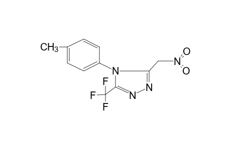 3-(NITROMETHYL)-4-p-TOLYL-5-(TRIFLUOROMETHYL)-4H-1,2,4-TRIAZOLE
