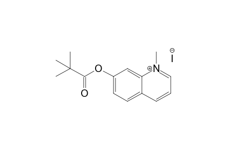 7-(tert-Butylcarbonyloxy)-N-methylquinolinium iodide