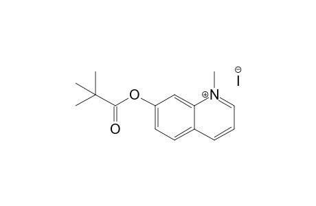 7-(tert-Butylcarbonyloxy)-N-methylquinolinium iodide