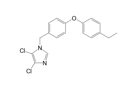 1H-Imidazole, 4,5-dichloro-1-[[4-(4-ethylphenoxy)phenyl]methyl]-