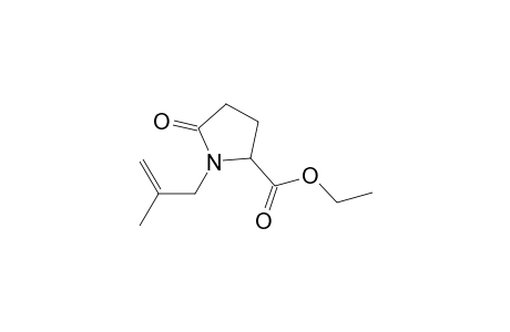 1-(2-Methyl-2-propenyl)-5-carbethoxy-2-pyrrolidinone