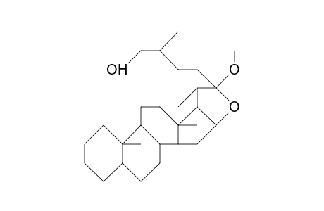 22-O-Methyl-5.alpha.-furostan