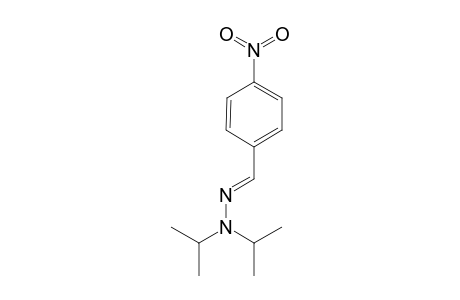 4-NITROBENZALDEHYD-DIISOPROPYLHYDRAZONE
