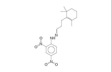 N-(2,4-Dinitrophenyl)-N'-[3-(2,6,6-trimethyl-cyclohex-1-enyl)-propylidene]-hydrazine