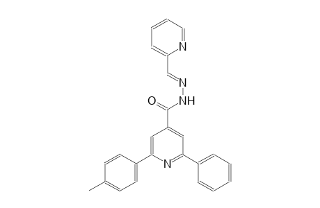 2-(4-methylphenyl)-6-phenyl-N'-[(E)-2-pyridinylmethylidene]isonicotinohydrazide