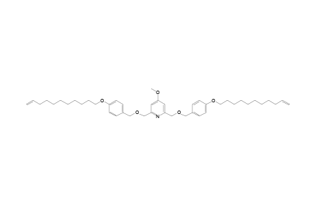 2,6-Bis[4-(undec-10-enyloxy)phenylmethyloxymethyl]-4-methoxypyridine