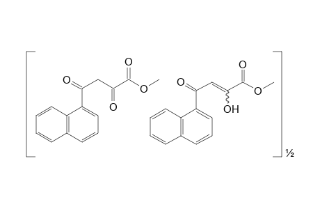 3-(1-naphthoyl)-2-hydroxyacrylic acid, methyl etser