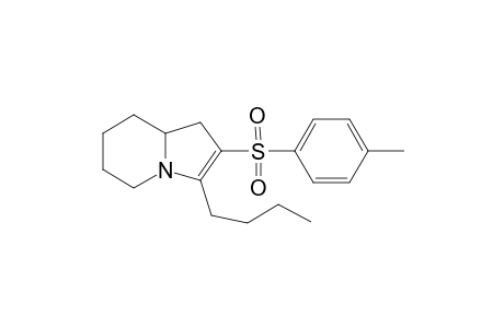 (-)-3-Butyl-2-(p-toluenesulfonyl)-.delta.-(2,3)-indolizidine