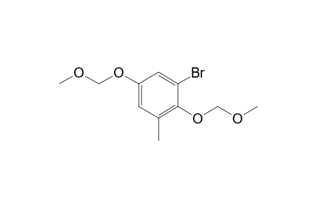 1-Bromanyl-2,5-bis(methoxymethoxy)-3-methyl-benzene