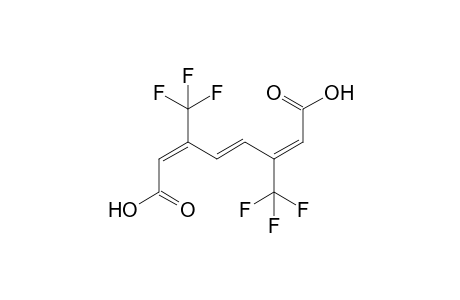 (2E,4E,6E)-3,6-bis(Trifluoromethyl)-octa-2,4,6-triene-1,8-dioic Acid