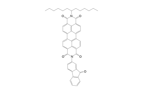 N-(1-Hexylheptyl)-N'-(2-fluorene-9-onyl)perylene-3,4:9,10-tetracarboxylic bisimide