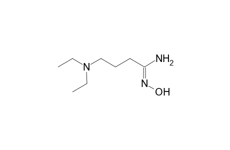 (1Z)-4-(diethylamino)-N'-hydroxybutanimidamide