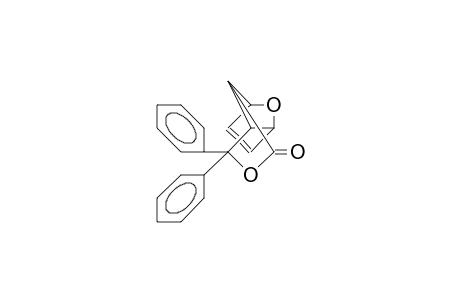 5,5-Diphenyl-4,10-dioxa-exo-tricyclo-[5.2.0(2,6)]-dec-8-en-3-one